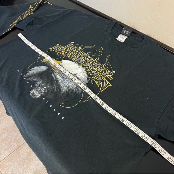 Harley Davidson Police vintage long sleeve graphic shirt,black,100%Cotton sz XXL - Picture 10 of 14